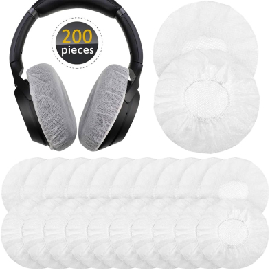 SA1-B08BC166B7 B08BC166B7 200 Pieces Disposable Headphone Ear Cover Non-Wov