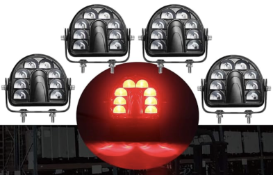 SAA-B08CXWJSTS ONERAY B08CXWJSTS  [4 Pack] Forklift Safety Light Red