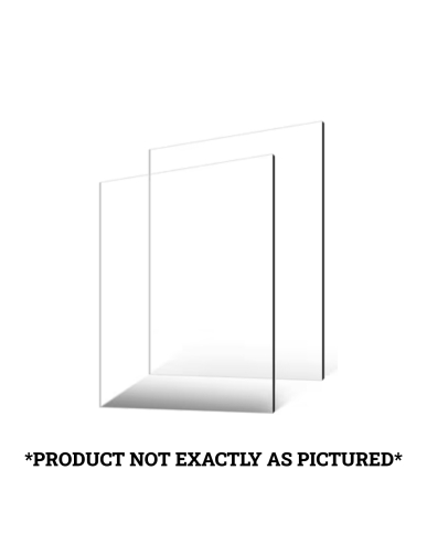SAA-G2424P CABINET GLASS PLEXI 5MM 24X24