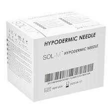 SAD-112310 112310 Sol-M Hypodermic Needle 23G x 1" - Box of 100