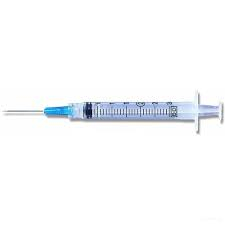 SAD-305271 305271 BD Retracting Needle Syringe 3cc 23G x 1" 100/BX