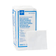 SAD-B005EBA5YG MEDLINE B005EBA5YG Non-Woven Non-Sterile Gauze Sponge2000/PK