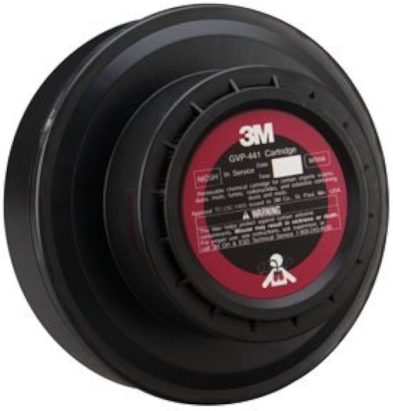SAF-3MGVP441 3M GVP-441 ORGANIC VAPOR/HIGH EFFICIENCY CARTRIDGE