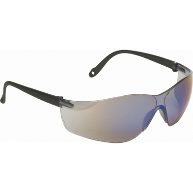 SAF-7093401BLM 70-93401-BLM SAFETY GLASSES, BLUE MIRROR