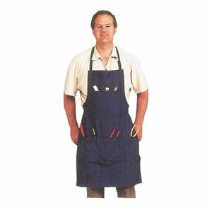 SAF-ADBP3828 APRON BIB BL DENIM 38INL 28INW 3POCKETS