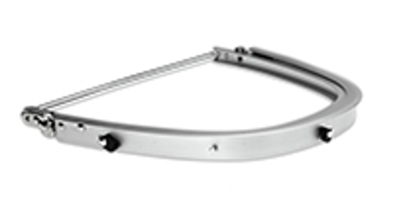 SAF-DYEP815/40 DYNAMIC EP815/40 VISOR 8 X 15 1/2 -.40MM - POLY- CLR