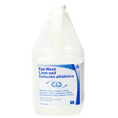 SAF-EWSOL4L EYE WASH SOLUTION, 4L