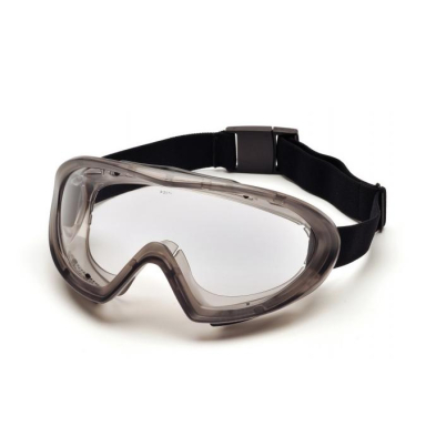 SAF-G504DT G504DT Gray Frame/Clear Anti-Fog Dual Lens
