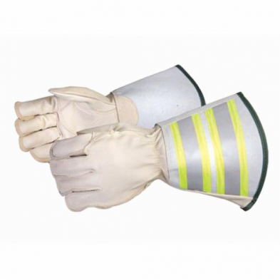 SAF-GL365DLXFTLM 365DLXFTL LINESMAN -10 GLOVES, 6" REF.CUFF,THINS.LINED, M