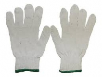 SAF-GLTGG608L TGG-608-L STRINGKNIT GLOVE, WHITE, LARGE