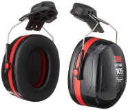 SAF-HP3MH10P3E 3M H10P3E OPTIME 105 CAP-MOUNT EARMUFFS