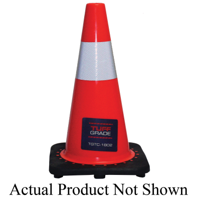 SAF-IDTGTC2803 TGTC-2803 TRAFFIC CONE ORANGE W/REFLECTIVE COLLAR