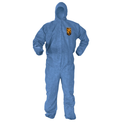 SAF-KCA603XL KIMBERLY CLARK KLEENGUARD A60 COVERALLS, BLUE, 3XL