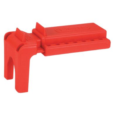SAF-NOBS01R NORTH #BS01R BALL VALVE LOCKOUT 3/8 - 1-1/4", RED