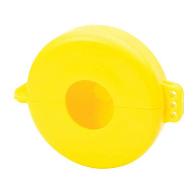 SAF-NOVS04Y NORTH #VS04Y DIAL VALVE LOCKOUT 1-1/2" -5", YELLOW