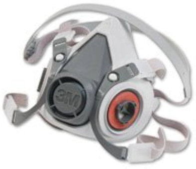 SAF-RESP6300 3M 6300 RESPIRATOR HALF FACEPIECE LARGE