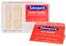 SAF-SC03463 SAFECROSS 03463 FABRIC BANDAGE REFILLS, 6 x 40's