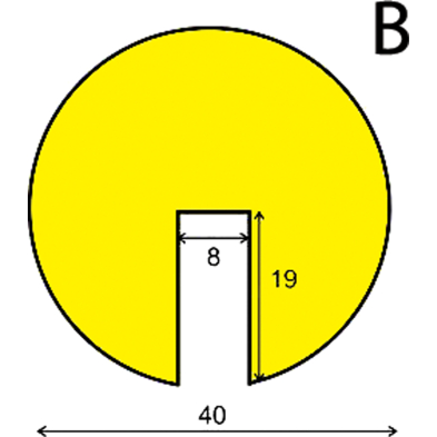 SAF-SCNKH868 KH868 SOFT EDGE FLEXIBLE WARNING & PROTECTION SYSTEM