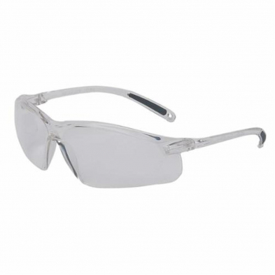 SAF-SGA700 A700 SAFETY GLASSES, CLEAR FRAME, CLEAR LENS