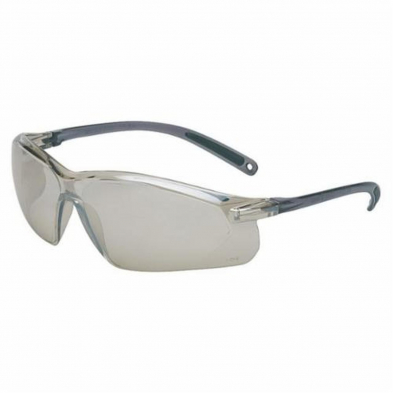SAF-SGA704 A704 SAFETY GLASSES, GRAY FRAME, SILVER MIRROR LENS