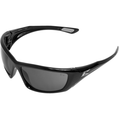 SAF-SGTXR416 EDGE TXR416 ROBSON POLARIZED GLASSES, BLK/SMOKE LENS