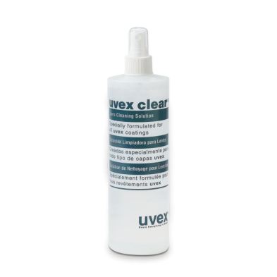 SAF-UVEXS463 S463 UVEX CLEAR LENS CLEANING SOLUTION 16 OZ.