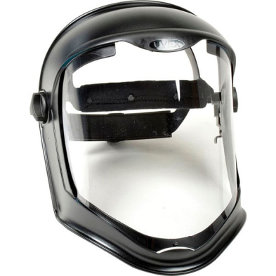 SAF-UVEXS8500 UVEX S8500 FACE SHIELD W/SUSPENSION
