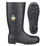 SAG-1022/8 1022 PIONEER STEEL TOE UNLINED BOOT BLACK SIZE 8