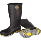 SAG-75109/5 NORTH 75109 RUBBER BOOT CSA BLACKYELLOWGRAY SIZE 5