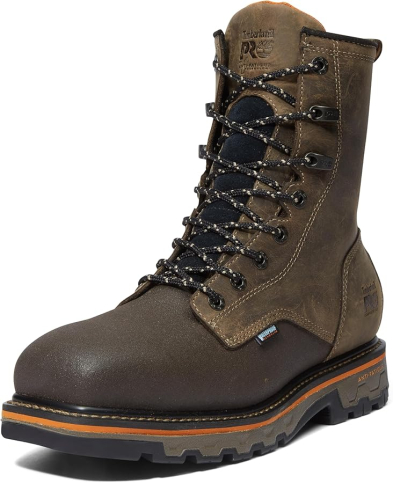 SAG-TB0A5US6Y214/8.5 TIMBERLAND PRO MENS TRUE GRIT 8 IN COMP TOE BOOT 8.5