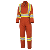  WOMENS PIONEER SAFETY POLY/COTTON COVERALL