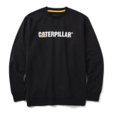 SAH-1050026/BLACK/2X 1050026 CAT MIDWEIGHT CREWNECK SWEATSHIRT BLACK 2X