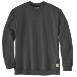 SAH-105568/CARBON/3X 105568 CARHARTT RELAXED FIT CREW NECK CARBON 3X