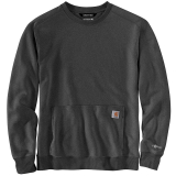 SAH-105568/HEATHER/M 105568 CARHARTT RELAXED FIT CREWNECK HEATHER MED