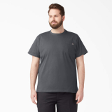 SAH-1144624CH/L 1144624CH DICKIES 2 PACK SHIRT CHARCOAL LARGE