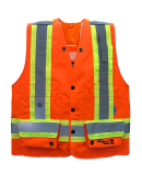 SAH-3995FROL 3995FRO VIKING FR 300D SURVERYOR VEST HI-VIS LARGE