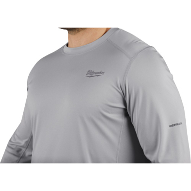 SAH-411G2XL MILWAUKEE 415 WORKSKIN L/S GRAY 2XLARGE