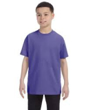 SAH-5000B/VIOLET/S 5000B GILDAN YOUTH COTTON TEE VIOLET SMALL