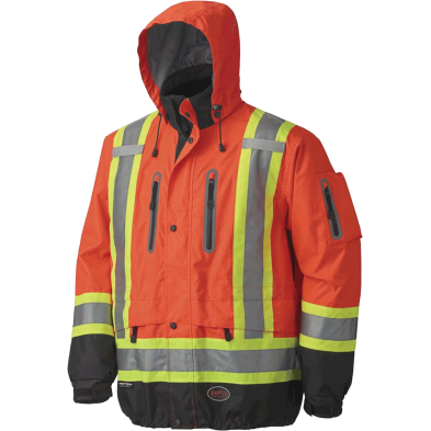 SAH-52002XL 5200 V1130150  TPRF/BREATHABLE PREMIUM SAFETY JACKET 2X