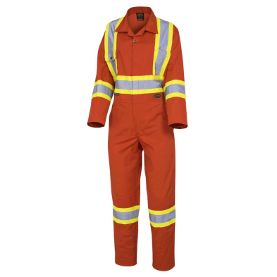 SAH-5514WSMALL 5514W, WOMEN'S SAFETY COVERALLS - POLY/COTTON, SMALL