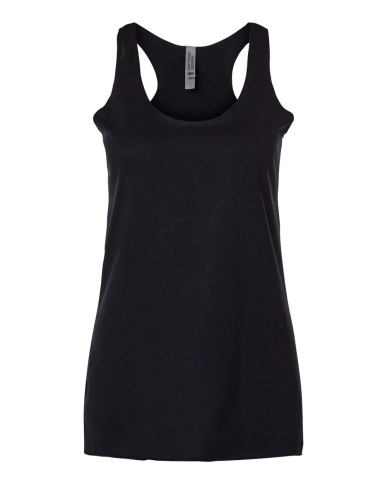 SAH-6733/BLK/LG 6733, Women&rsquo;s Triblend Racerback Tank, blk, lg
