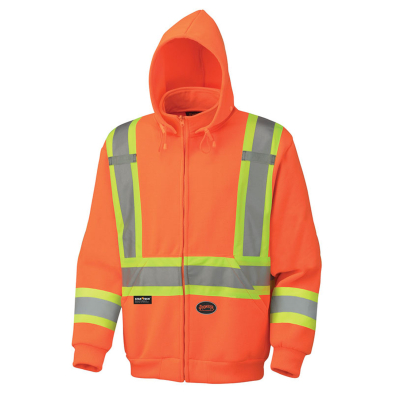 SAH-69242XL 6924, HI-VIZ SAFETY FLEECE , 2XL, ORG