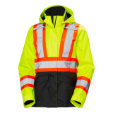 SAH-71089/YELLOW/M 71089 WOMENS HH ALTA SHELL JACKET YELLOW MED