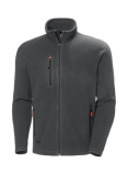 SAH-72026/GREY/L 72026 HH OXFORD FLEECE JACKET GREY LARGE
