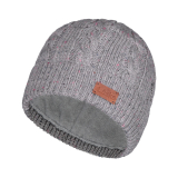 SAH-77076/GREY 77-076 GG  LASKA TOQUE GREY ONE SIZE