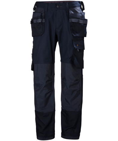 SAH-77409/NAVY/38X32 77409 HH OXFORD CARGO WORK PANT NAVY 38X32