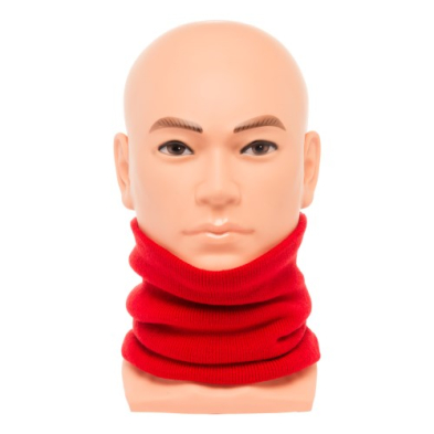 SAH-7769111/RED 77-6911-1-NB GANKA NECKWARMER RED