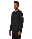 SAH-79242BLK4XL 79242, M'S KENSINGTON L/S, BLK, 4XL