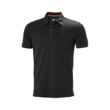 SAH-79248/BLACK/L 79248 HH KENSINGTON TECH POLO BLACK LARGE