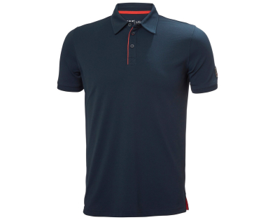 SAH-79248/NAVY/M 79248 HH KENSINGTON TECH POLO NAVY MED